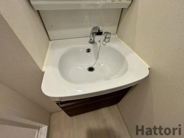 プレサンス梅田北オールの洗面所