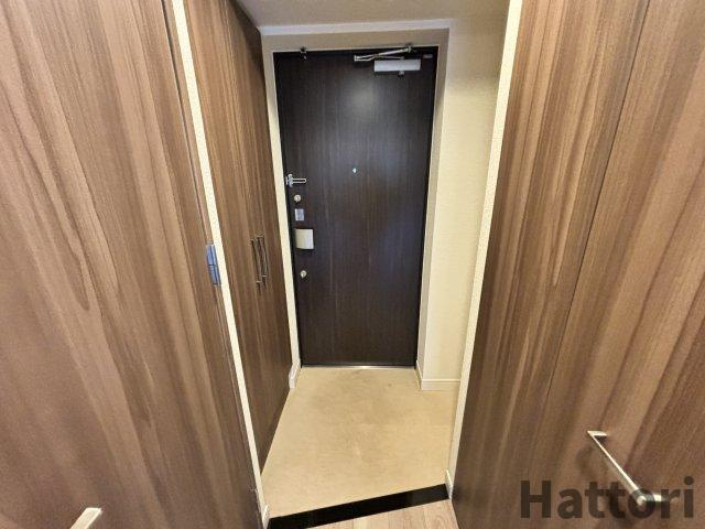 プレサンス梅田北オールの玄関