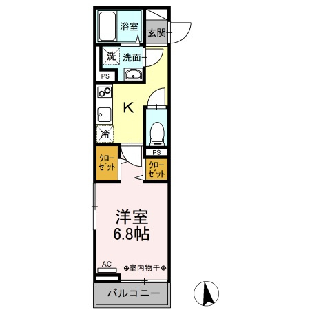 リナーシェ Aの間取り