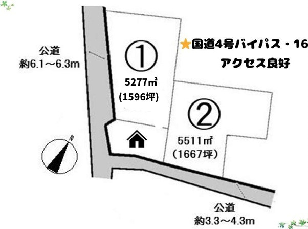 【区画図】の画像