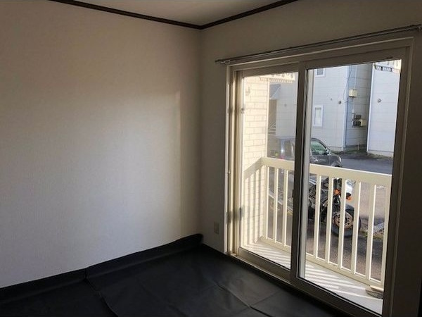 フリーデン E棟のバルコニー