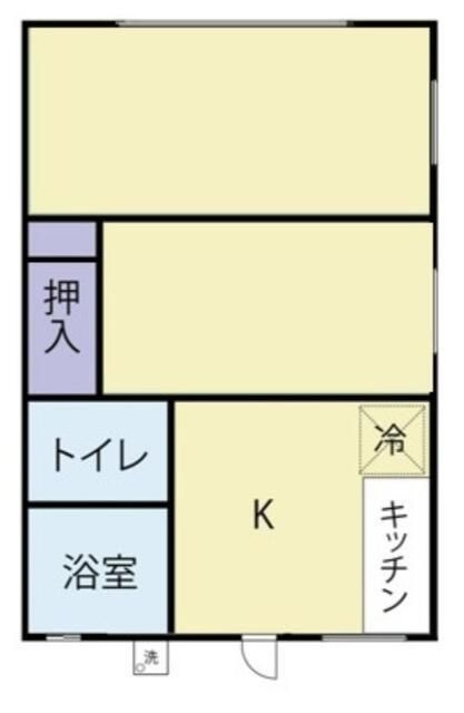 クロノス薬円台Southの間取り