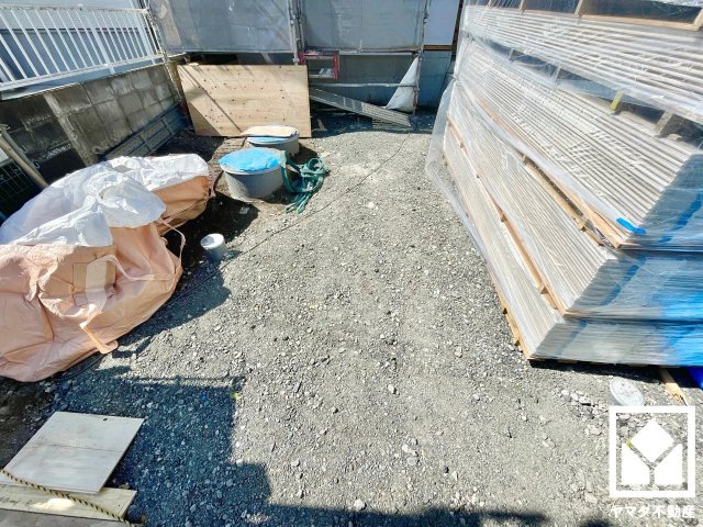 大津市坂本２丁目　第３４　１号棟の駐車場|3月12日　現地写真更新