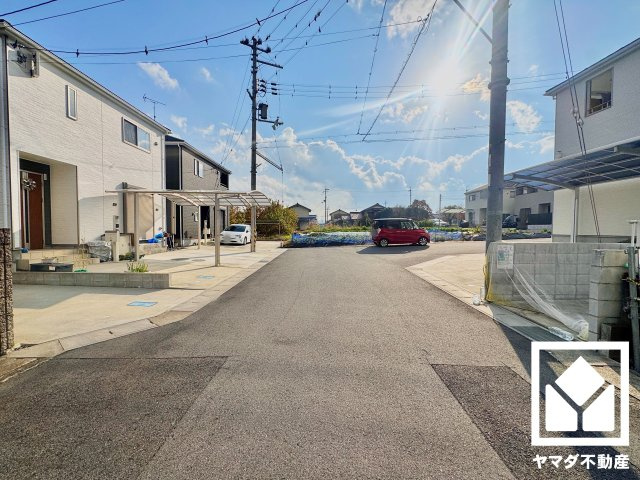 大津市坂本２丁目　第３４　１号棟の前面道路含む現地写真|12月2日　現地写真更新