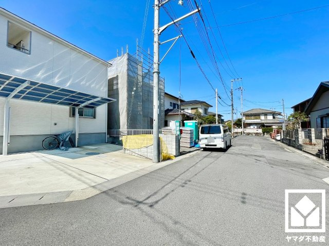 大津市坂本２丁目　第３４　１号棟の前面道路含む現地写真|3月12日　現地写真更新