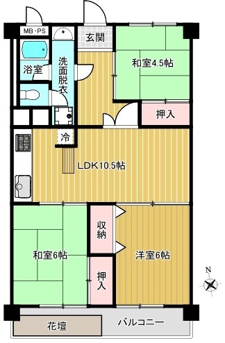 【間取り】 | 　豊山分譲住宅