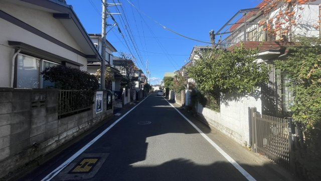 敷地面積30坪　売地　ふじみ野市桜ケ丘1丁目の外観|現地（2025年11月）撮影
