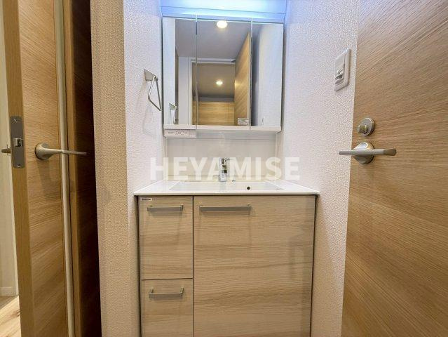 ドミール谷口B棟の洗面所