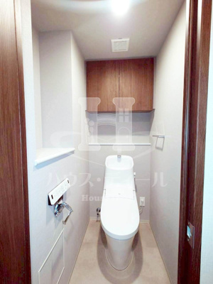 【トイレ】 | プラウド板橋区役所前 | 落ち着いたトイレです