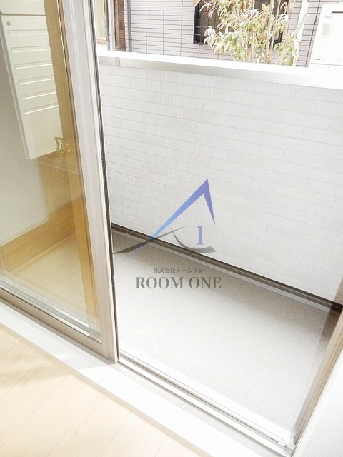 ウィロウ　コート　Ｃのバルコニー|バルコニーです。