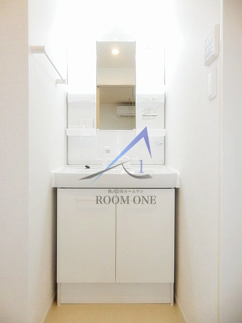 ウィロウ　コート　Ｃの洗面所|洗面台です。