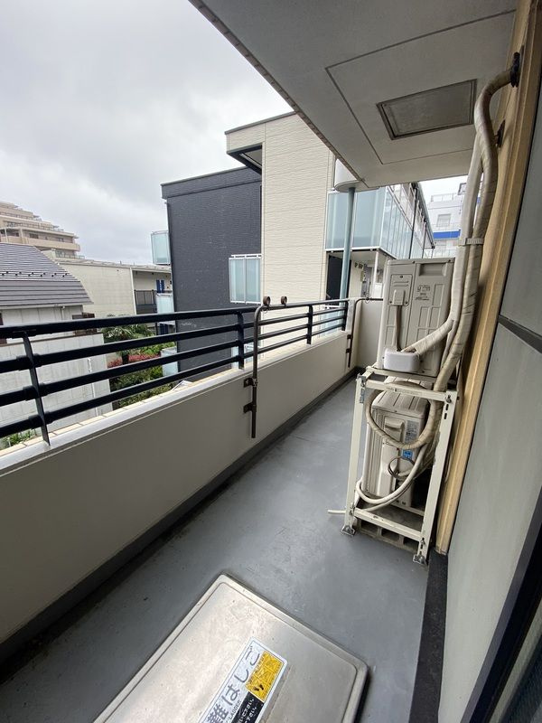 花由館のバルコニー