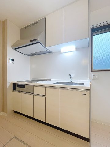 I.Residence天王寺のキッチン|2口IHコンロです