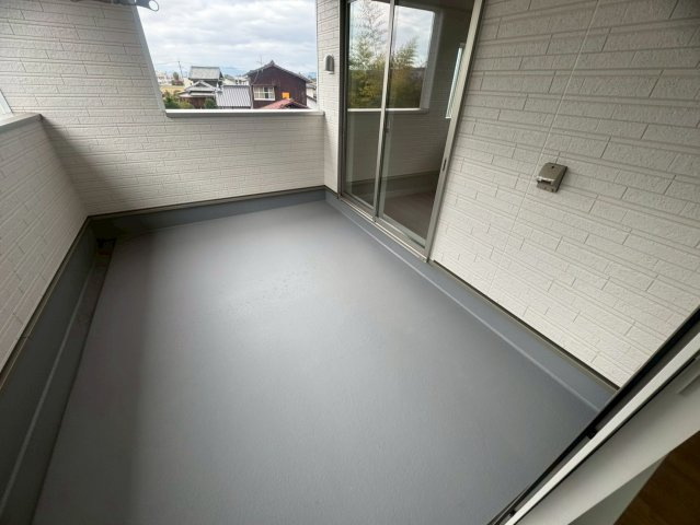 久留米市安武町安武本新築建売第4のバルコニー