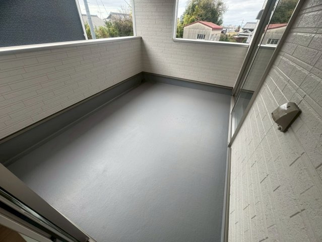 久留米市安武町安武本新築建売第4のバルコニー