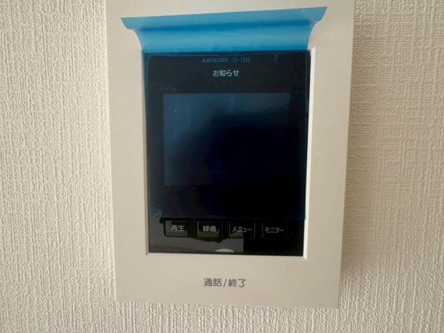 久留米市安武町安武本新築建売第4の防犯設備