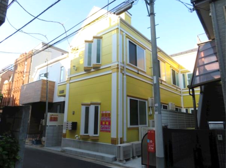 中野区弥生町１丁目のアパートのエントランス|敷金礼金ゼロ☆初期安☆家具付き☆