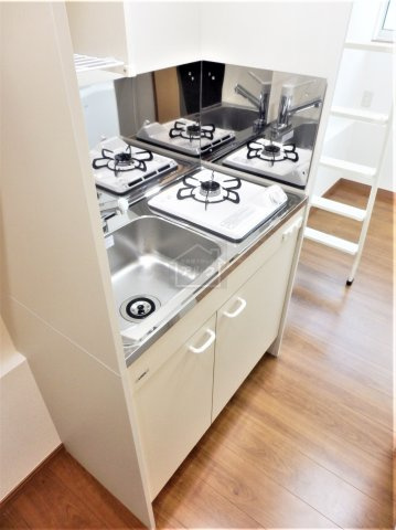中野区弥生町１丁目のアパートのキッチン|敷金礼金ゼロ☆初期安☆家具付き☆