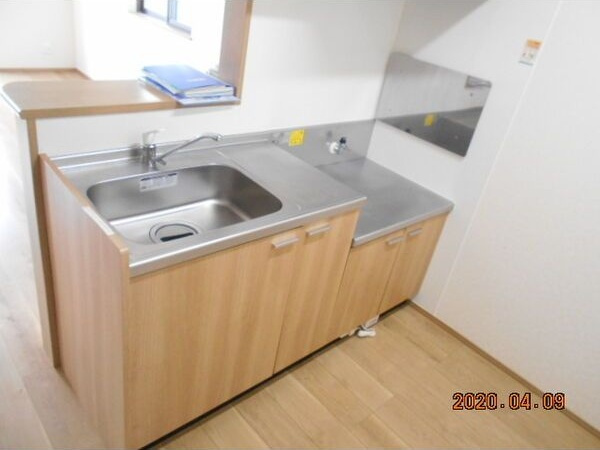 ディーパレス B棟のキッチン