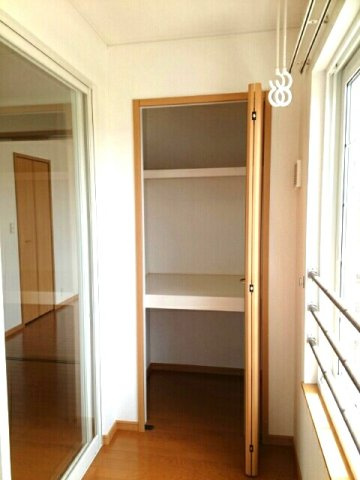 ファミール　ハウスⅤ　Ｂのバルコニー