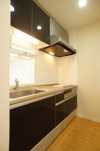 レーク・エトアールのキッチン|広々したキッチンスペース♪♪３口IHコンロでグリルも付いています！