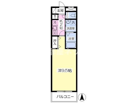 【間取り】 | 第二椿マンション