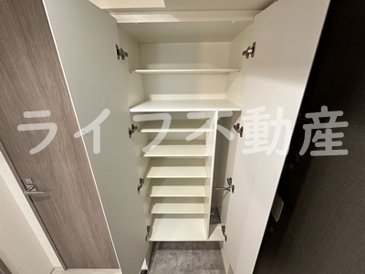 ファステート東大阪バレーナの収納|大きなものも収納できそうです