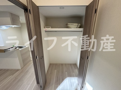 ファステート東大阪バレーナの収納|ちょっとした収納スペースも充実しています
