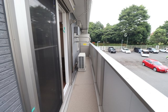 NKガーデンのバルコニー