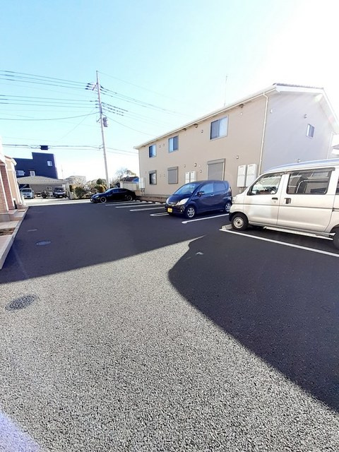 ベルフルールAの駐車場|駐車場です