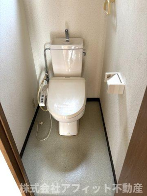 【トイレ】 | サンローズ坂田 | 温水洗浄暖房便座