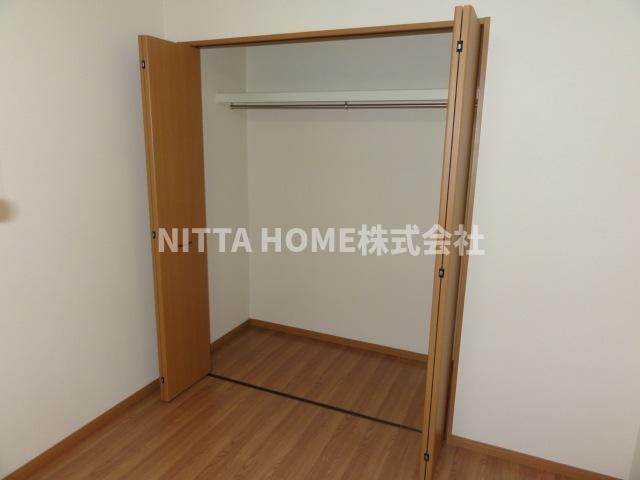 グランベルⅠの収納|大きなクローゼットは収納に便利◎