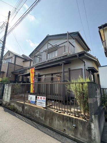 【中古】川越市南大塚５丁目中古住宅の外観|南道路に面しており陽当り良好！