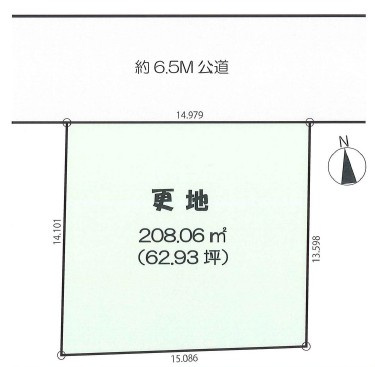 戸塚区川上町　土地　5150万円の土地図