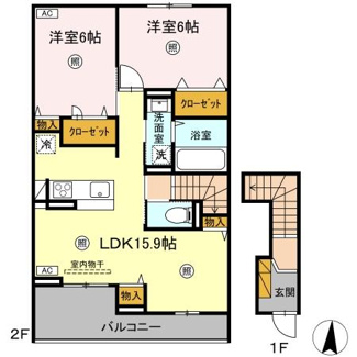 【間取り】 | La mer Kou（ラ・メール コウ）