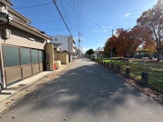 【前面道路含む現地写真】 | 右京区梅津堤下町　建築条件なし