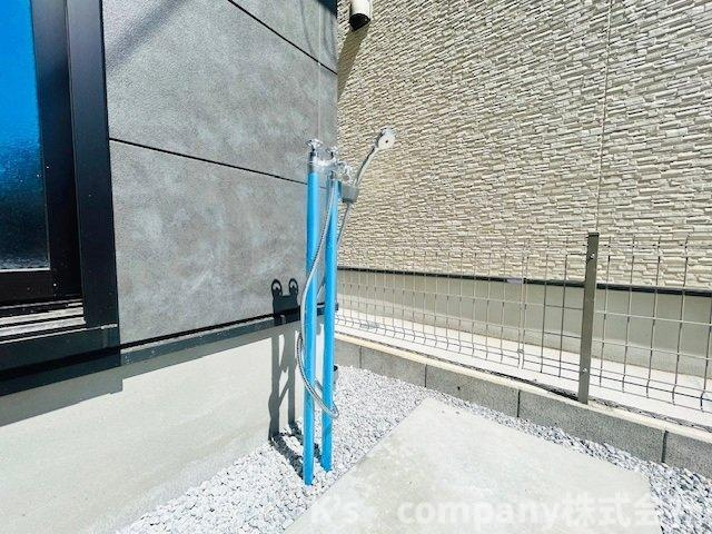 ◎茅ヶ崎市東海岸南4丁目　新築戸建　1号棟のその他|外シャワー付き☆海からの帰りに砂を落として室内に入ることができます☆