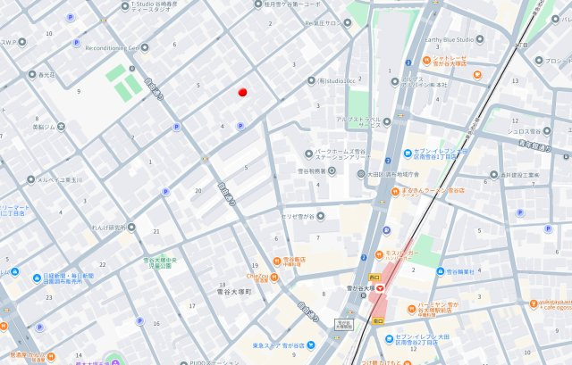 世田谷区東玉川１丁目貸家の地図|※再契約可能な定期借家です。