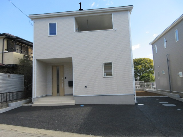 【仲介手数料無料】新築戸建　熊谷市石原1265-1（全2棟）の外観