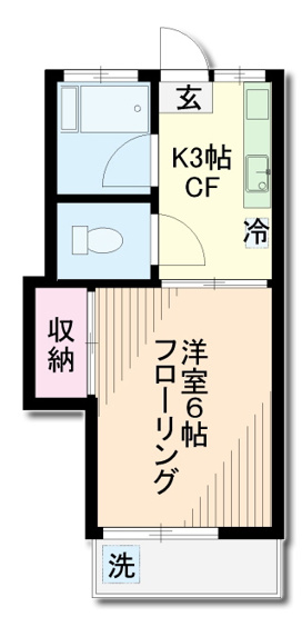 【間取り】 | 2霧島ハイツ