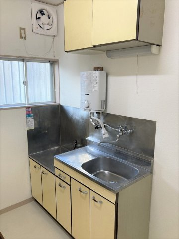 【キッチン】 | 2霧島ハイツ | ガスキッチン2口設置可