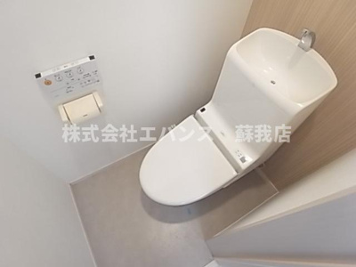 【トイレ】 | グランシェルズ | ゆったりとした空間のトイレです