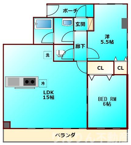 【間取り】 | ガーデンヒルズ城南V