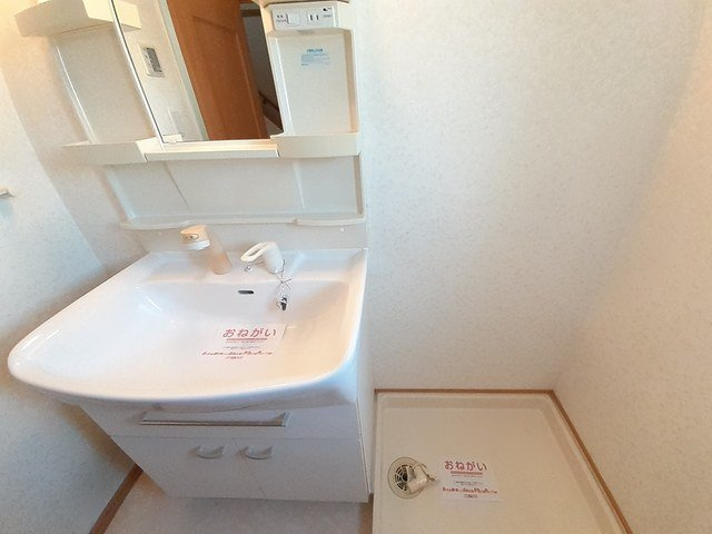 メゾン河北の洗面所