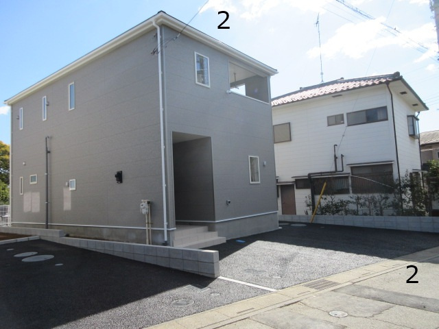 【仲介手数料無料】新築戸建　熊谷市石原1265-1（全2棟）の外観