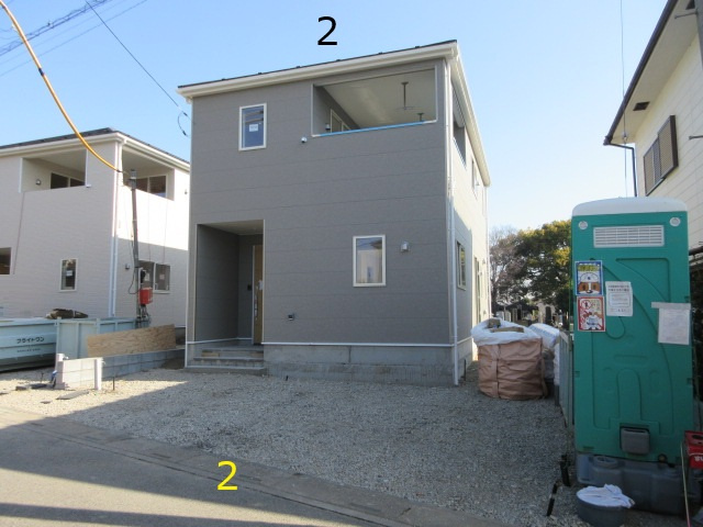 【仲介手数料無料】新築戸建　熊谷市石原1265-1（全2棟）