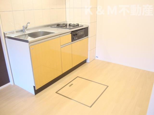 パル・クレシアのキッチン|キッチンです