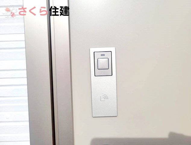 高根沢町宝積寺　第16　3号棟の玄関|タッチキーで楽々開錠♪