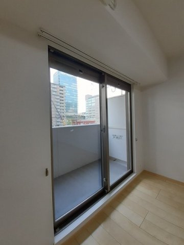 アメニティ万代のバルコニー