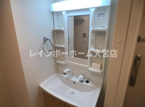 サンステージの独立洗面台